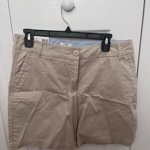 Crown & Ivy Women's Beige Shorts